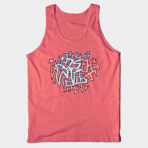 Graffiti pastels Tank Top by WAC1